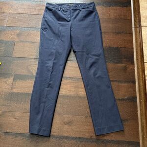 Theory navy blue women’s dress pants size 6 classic closet staple work career bo